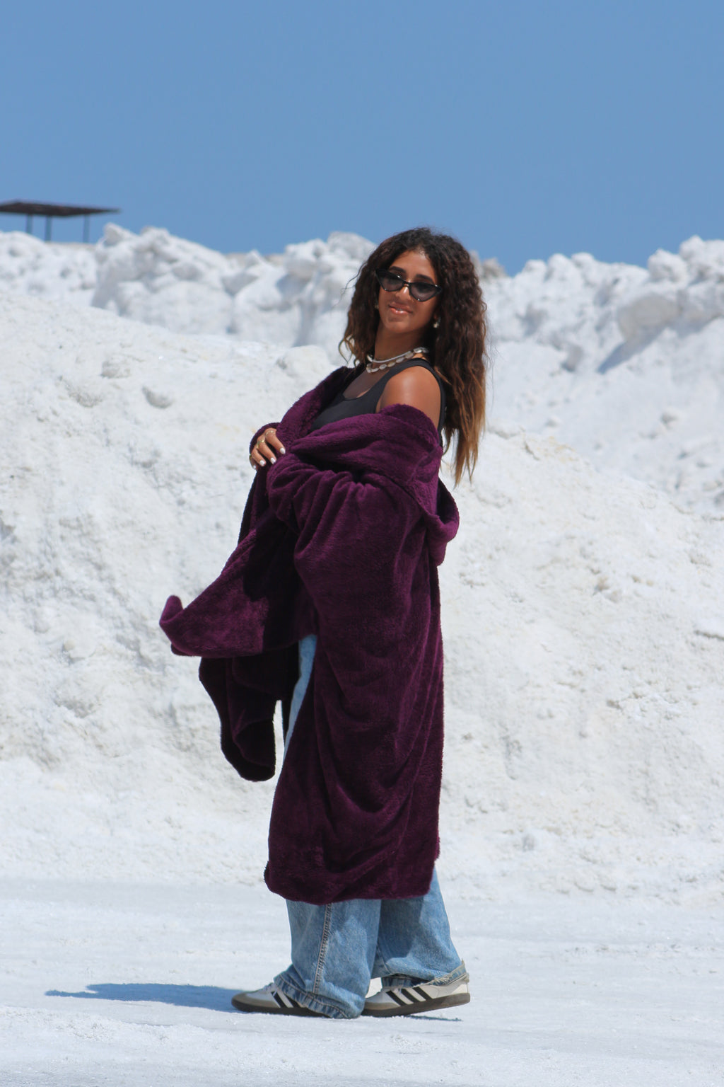 purple Wearable Blanket