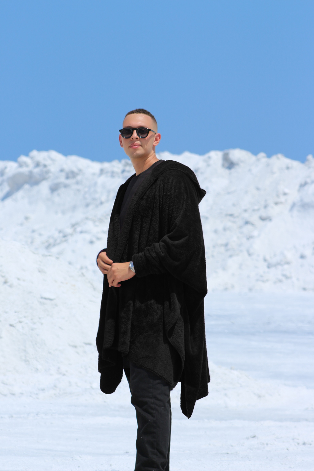 Black Wearable Blanket