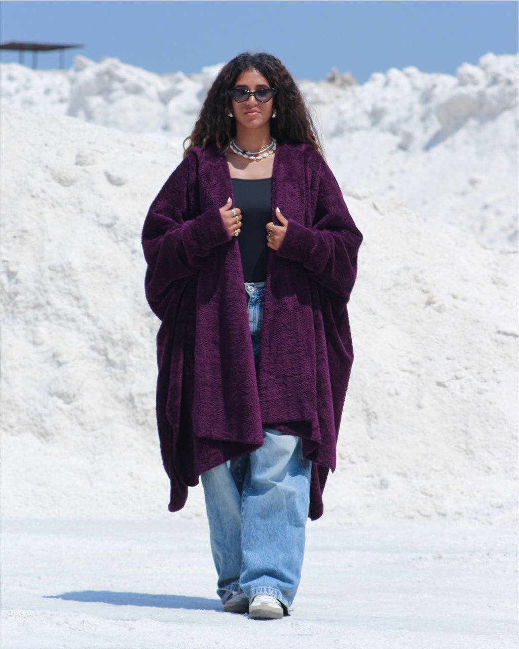 purple Wearable Blanket