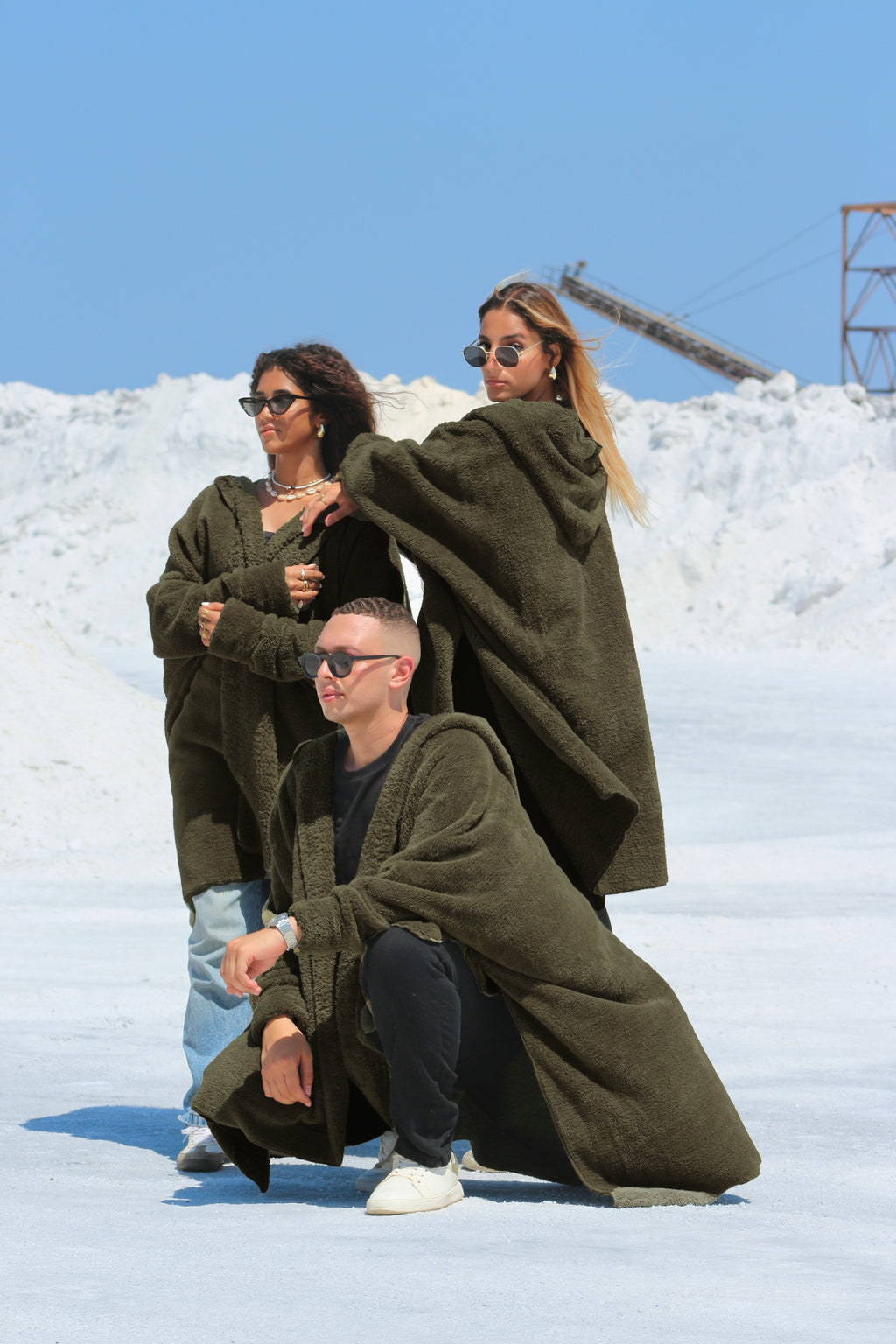 Olive Green Wearable Blanket