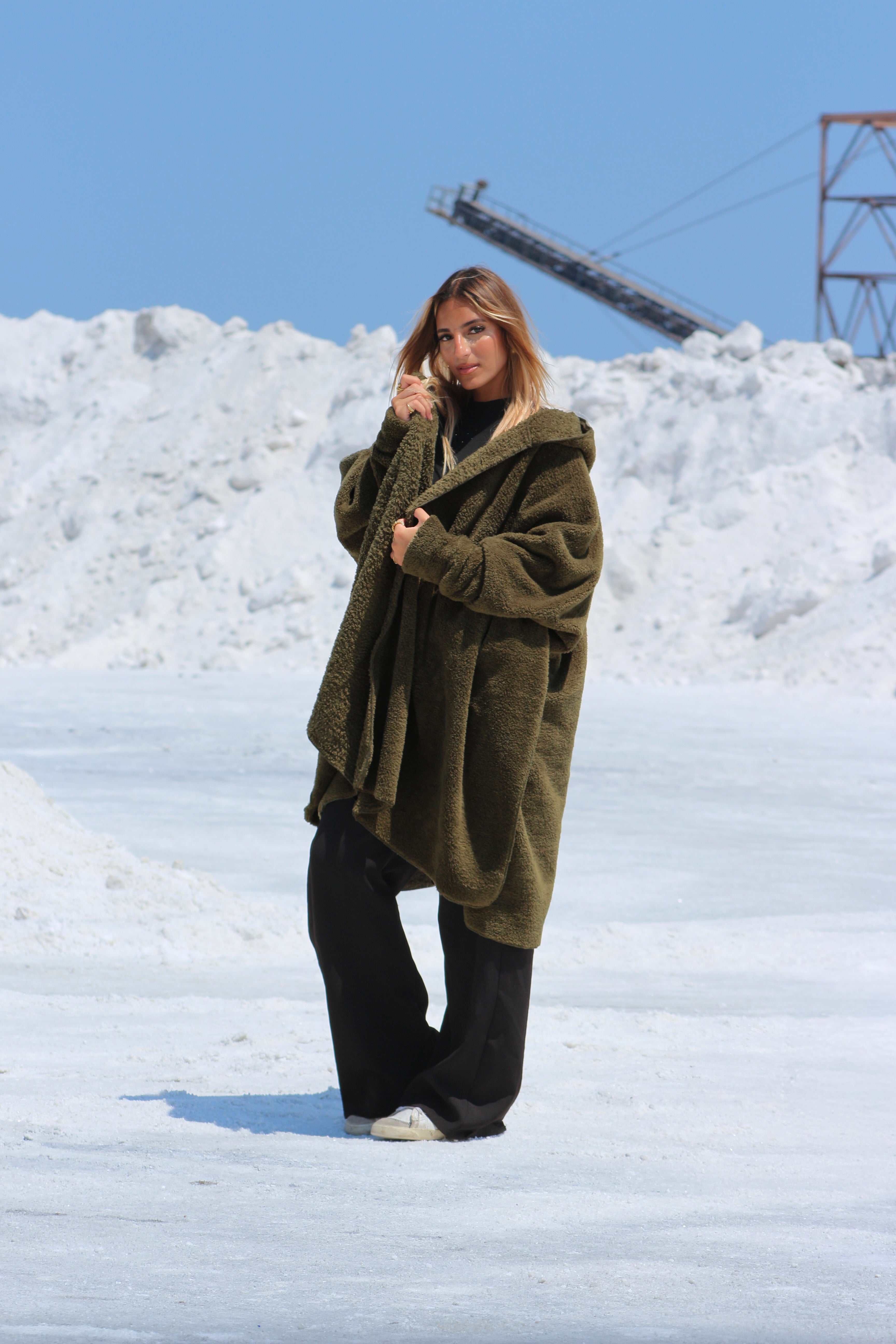 Olive Green Wearable Blanket